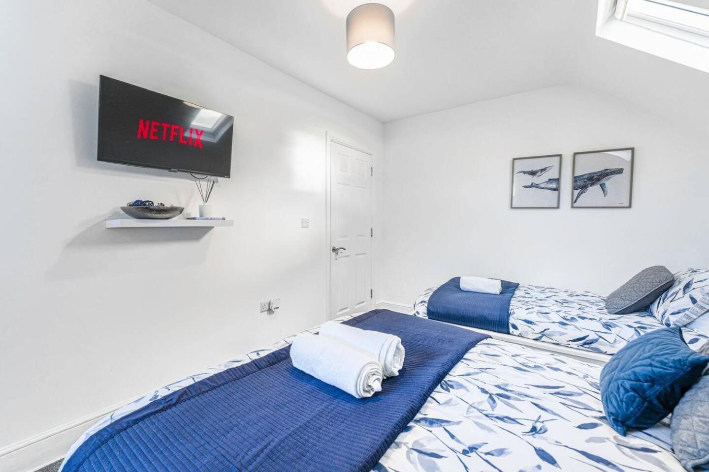 Modern Apartment In Central Location With Free Parking, Fast Wifi, Smart Tv With Netflix, Prime And Disney By Yoko Property Nottingham Exterior photo